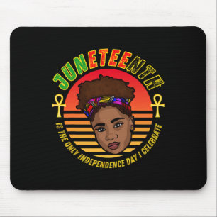 Queen Ankh Independence Day 1865 Juneteenth 2023  Mouse Mat