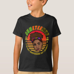 Queen Ankh Independence Day 1865 Juneteenth 2023 T-Shirt