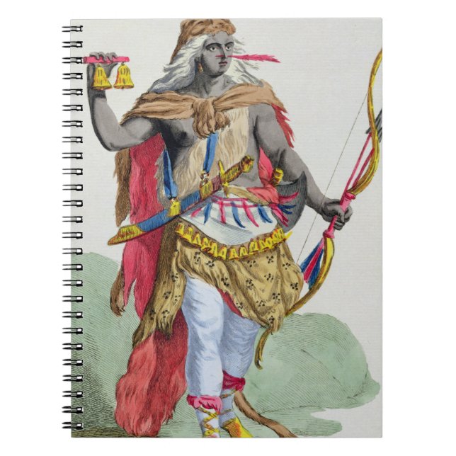 Queen Anna Nzinga (1583-1663), from 'Receuil des E Notebook (Front)
