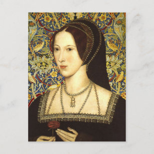 Queen Anne Boleyn  - Portrait Postcard