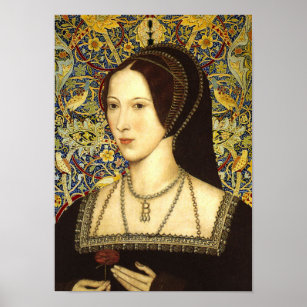 Queen Anne Boleyn Portrait Poster