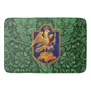 Queen Anne Boleyn Royal Falcon Badge Bath Mat