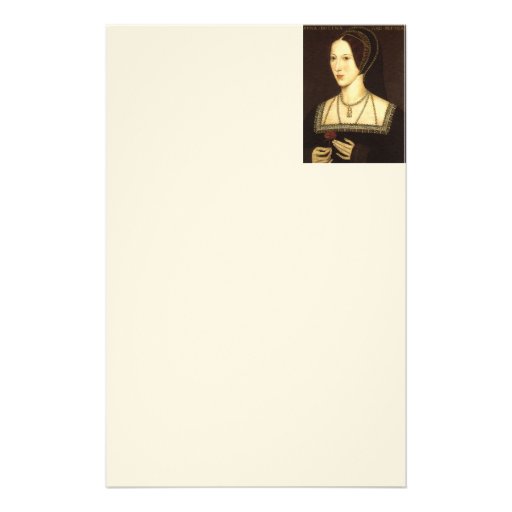 Image of Queen Anne Boleyn Stationary Stationery