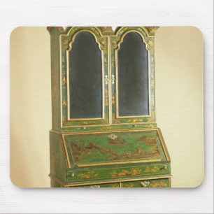 Queen Anne bureau cabinet with ball feet, c.1710 Mouse Mat