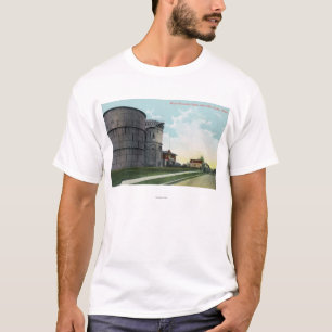 Queen Anne Hill Water Reservoirs Scene T-Shirt