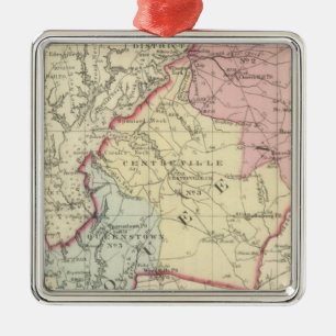 Queen Anne Metal Tree Decoration