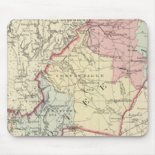 Queen Anne Mouse Mat (Front)