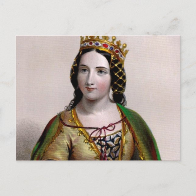 Queen Anne Neville Postcard (Front)