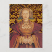 Queen Anne of Cleves - Portrait Postcard