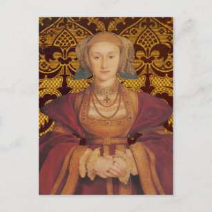 Queen Anne of Cleves  - Portrait Postcard