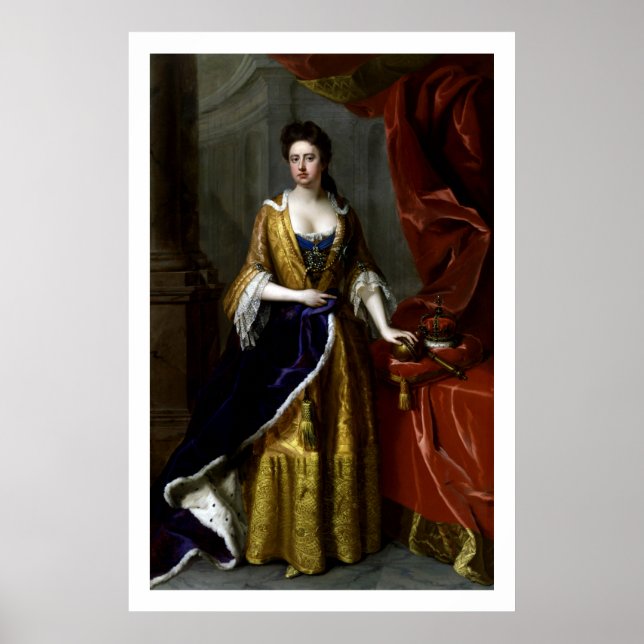 Queen Anne of Great Britain and Ireland Poster (Front)