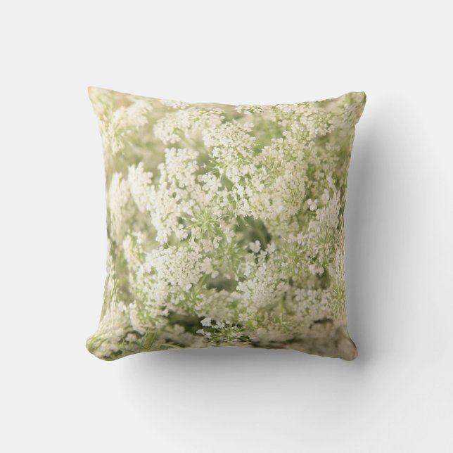 Queen Anne's Lace Cushion (Front)