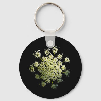 Queen Anne's Lace  cutout Key Ring
