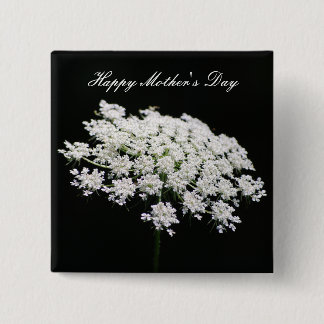 Queen Anne's Lace Mother's Day 15 Cm Square Badge