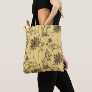 Queen Anne's Lace on a Tote Bag
