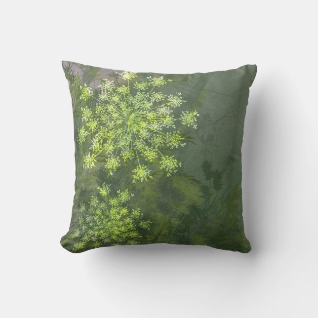 Queen Anne's Lace Pillow (Front)