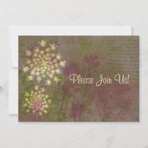 Queen Anne's Lace Wedding Invitation