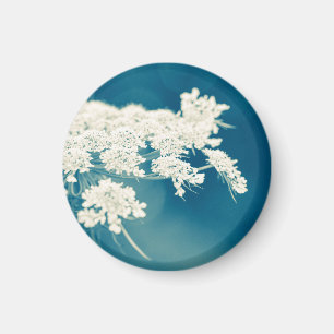 Queen Anne's Lace Wildflowers Flower Magnet