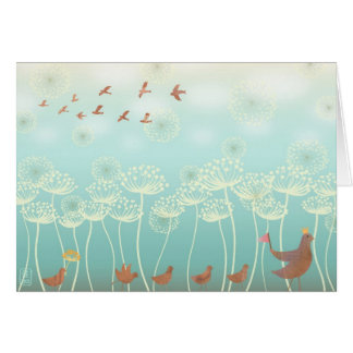 Queen Anne's School Day (Summer) Blank Card