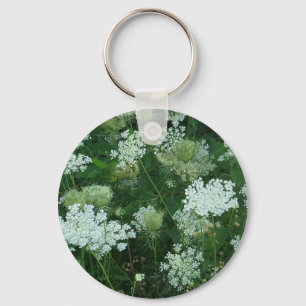 'Queen Ann's Lace' Key Ring