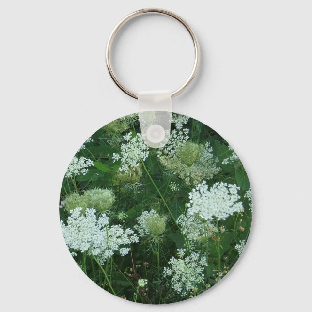 'Queen Ann's Lace' Key Ring (Front)