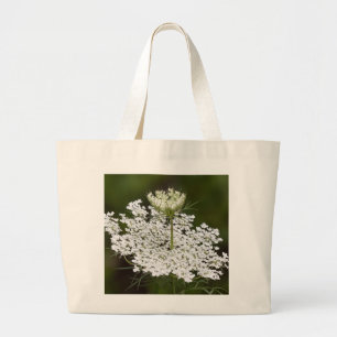 Queen Ann's Lace Large Tote Bag