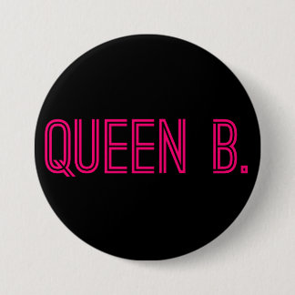 Queen B. Button (Hot Pink)