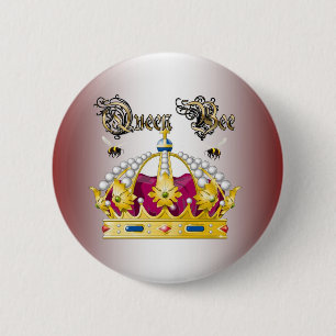 Queen Bee #2 6 Cm Round Badge
