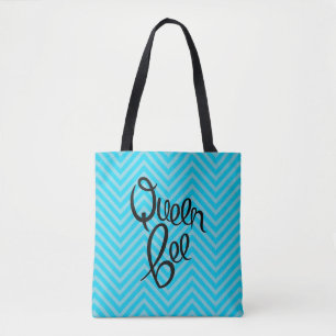 Queen Bee - Allover Print Tote Bag