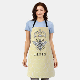 Queen Bee Apron   personalized apron