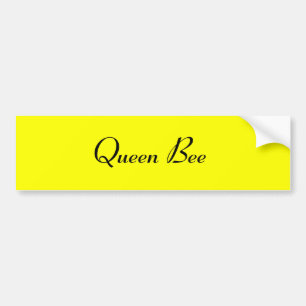 Queen Bee Bumper Sticker