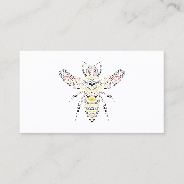 queen bee business card (Front)
