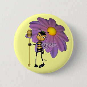 Queen Bee Button