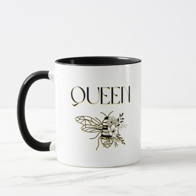 Queen Bee Coffee Mug (Left)