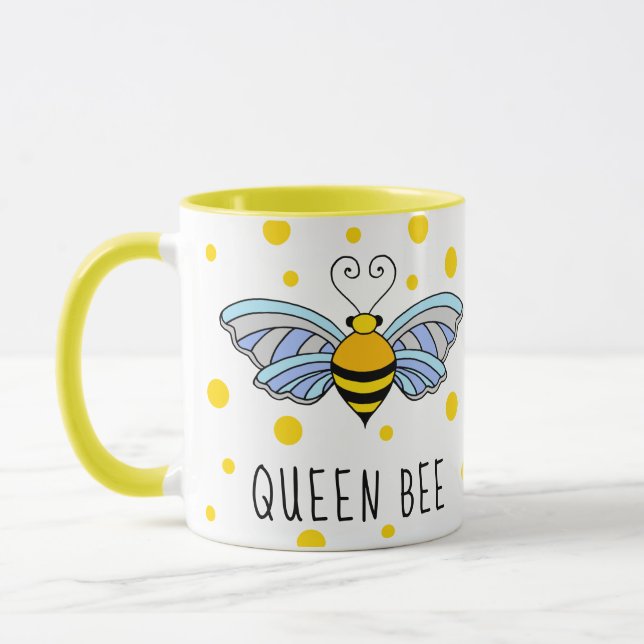 Queen Bee Coffee Mug (Left)