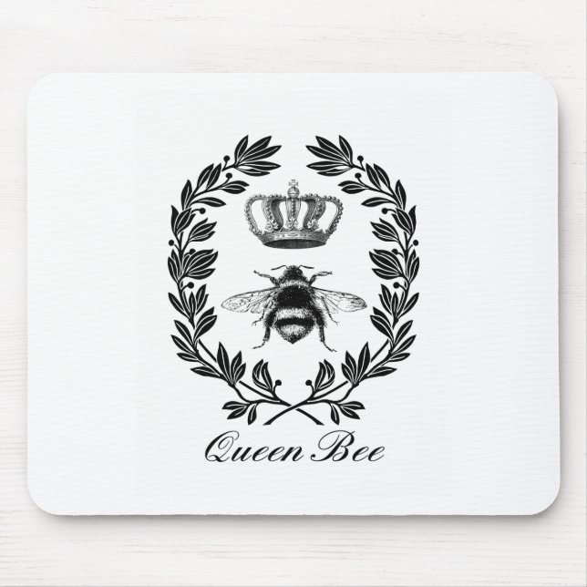 Queen Bee Collection by ThePreciousPast Mouse Mat (Front)