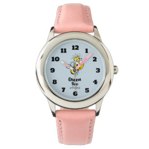 Queen Bee Cute Bumble Bee with Crown Watch