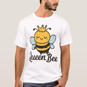 Queen Bee – Cute Honeybee Illustration Shirt