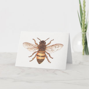 Queen Bee design on a greeting card