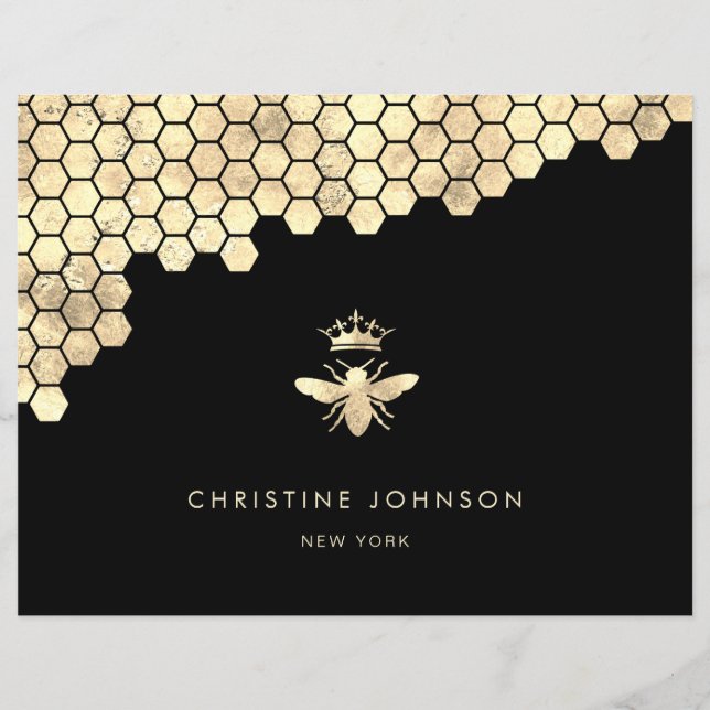 Queen Bee design poster (Front)