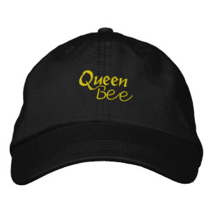 Queen Bee Embroidered Hat