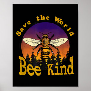 Queen Bee Environmental Protection Motive  Poster