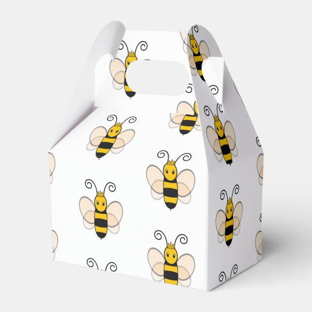 Queen Bee Favour Box (Front Side)