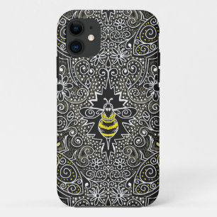 queen bee filigree iPhone or iPad case