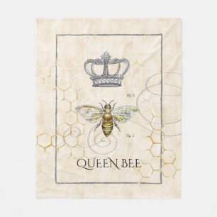 Queen Bee Fleece Blanket