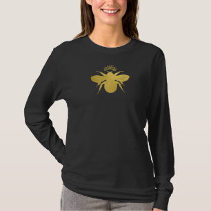 Queen Bee Funny Cute Bumblebee With Crown 1 T-Shirt