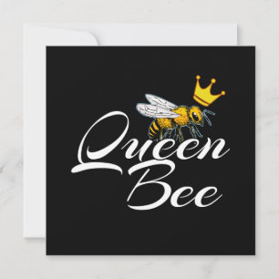 Queen Bee   Gift For Women   Bee Keeper Gifts Holiday Card