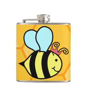 Queen Bee Hip Flask