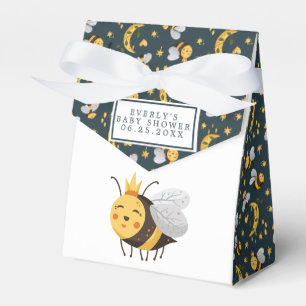Queen Bee Honey Bee Cute Baby Shower Favour Box
