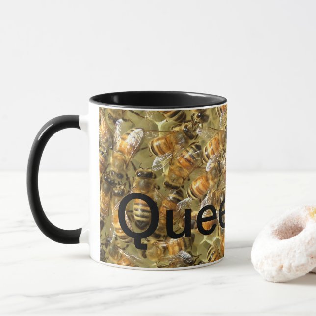 Queen Bee Honey Mug (With Donut)